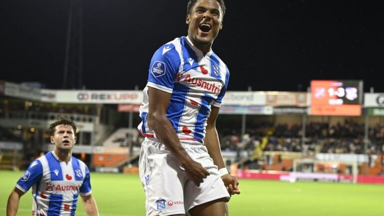 Amin Sarr avec Heerenveen