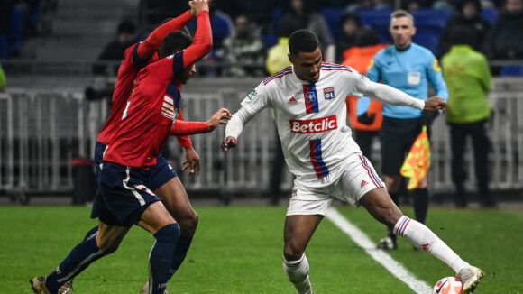 Amin Sarr contre Lille en Coupe de France