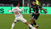 Mohamed El Arouch (OL) et Himad Abdelli (Angers)
