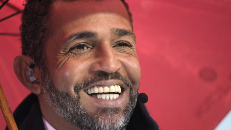 Sonny Anderson, consultant beIN Sports et ancien attaquant de l'OL