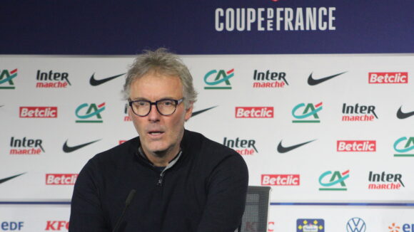 Laurent Blanc en conférence après OL - Lille