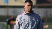 Dejan Lovren à l'entraînement de l'OL, le 15 février 2023