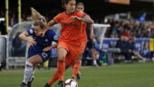 Dzsenifer Marozsan (OL) contre Chelsea en 2019