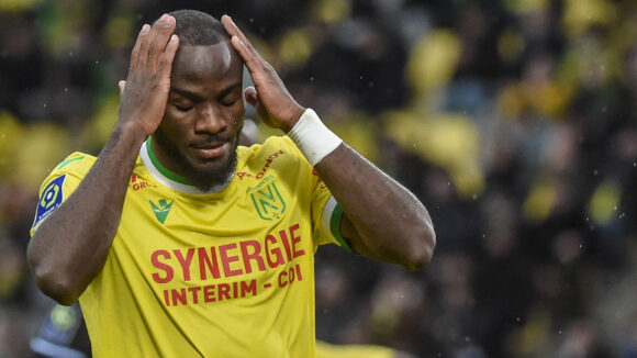 Ignatius Ganago, attaquant du FC Nantes