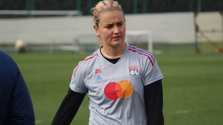 Lindsey Horan, milieu de l'OL