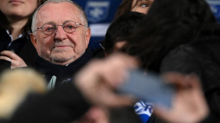 Jean-Michel Aulas, président de l'OL