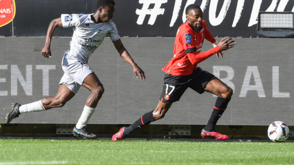 Karl Toko-Ekambi lors de Rennes - Clermont