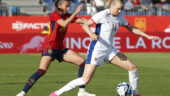Ada Hegerberg lors de l'amical Espagne - Norvège