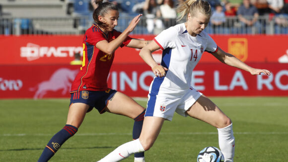 Ada Hegerberg lors de l'amical Espagne - Norvège