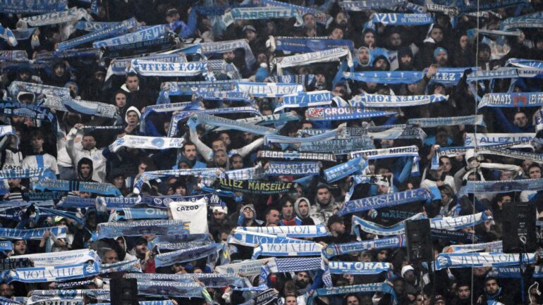 Les supporteurs de l'OM