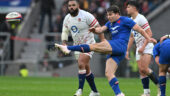Antoine Dupont lors de France - Angleterre en mars 2023