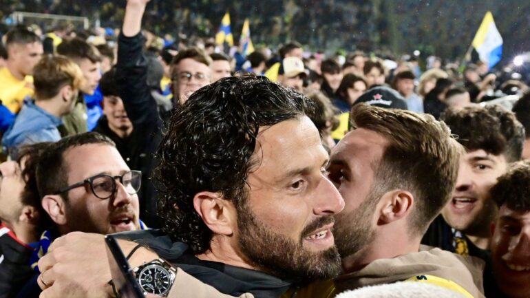 Fabio Grosso, coach de Frosinone