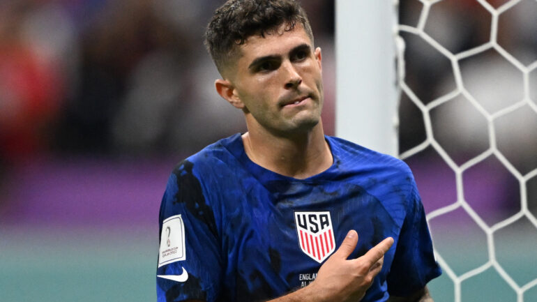 Christian Pulisic avec les Etats-Unis lors de la Coupe du monde 2022