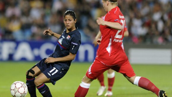 Shirley Cruz, ancienne milieu de l'OL