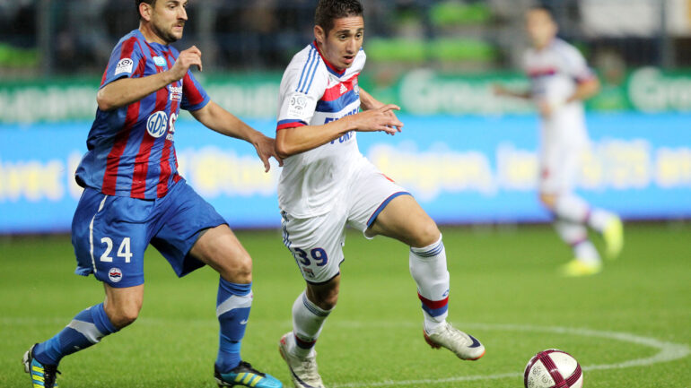 Ishak Belfodil, ancien attaquant de l'OL