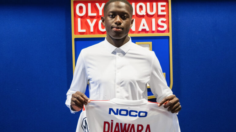 Mahamadou Diawara a signé jusqu'en 2027 avec l'OL