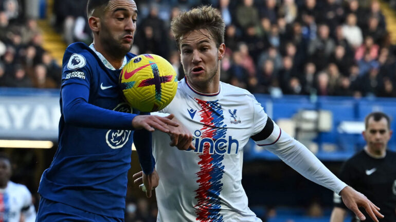 Joachim Andersen, ancien défenseur de l'OL aujourd'hui à Crystal Palace