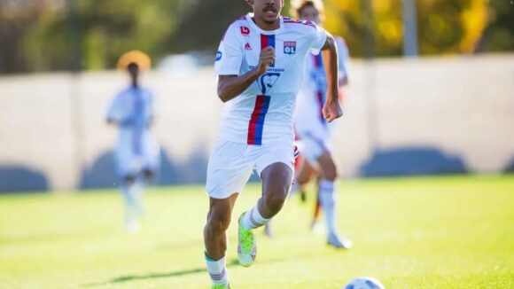 Tidiane Diawara, ancien attaquante de l'OL Académie.