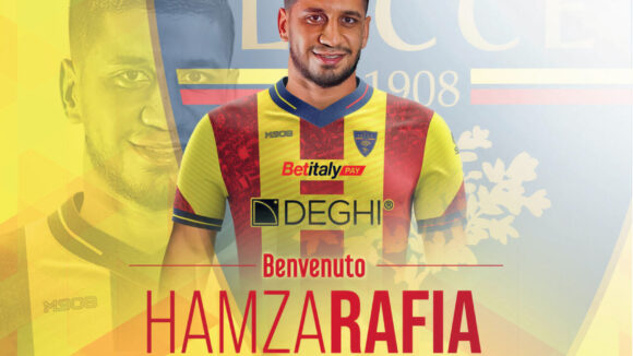 Hamza Rafia, nouveau joueur de Lecce