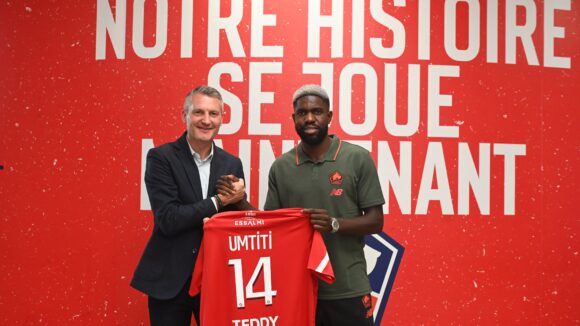 Samuel Umtiti a signé pour deux saisons avec Lille