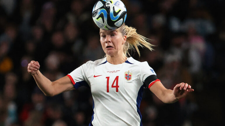 Ada Hegerberg avec la Norvège