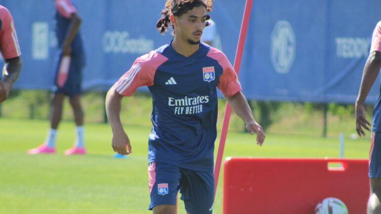 Yacine Chaïb, latéral gauche de l'OL