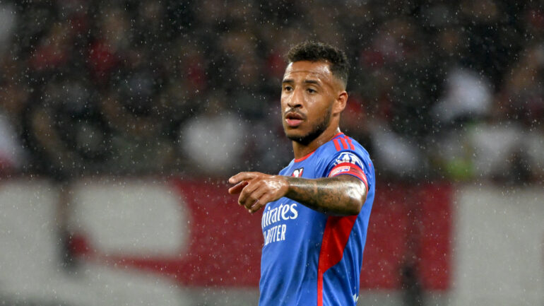 Corentin Tolisso lors de Nice - OL