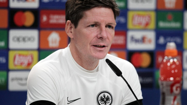 Oliver Glasner, ancien entraîneur de l'Eintracht Francfort