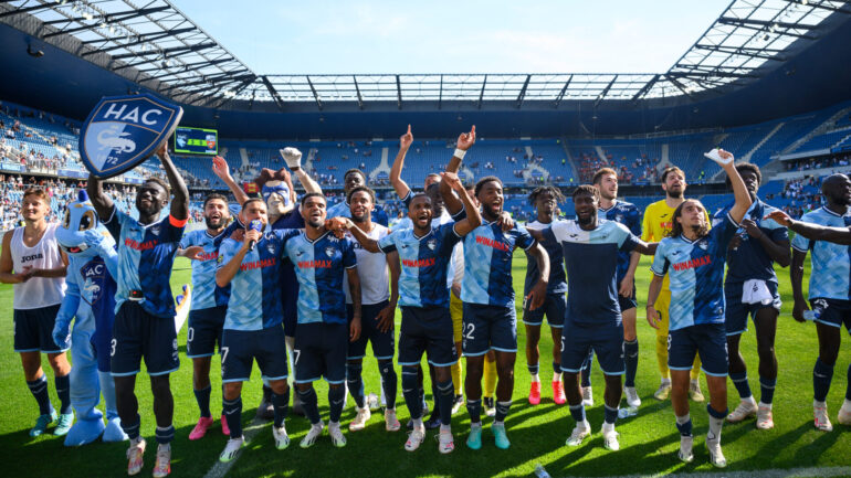 La Havre après la victoire contre Lorient