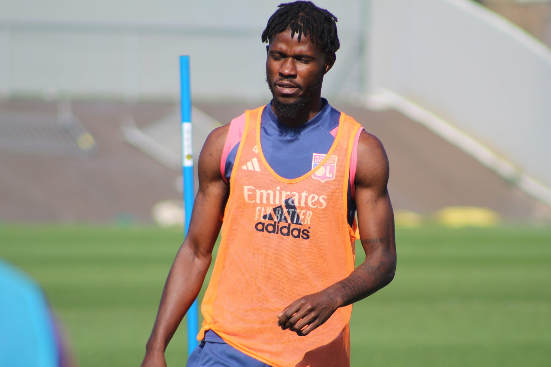 Paul Akouokou returns to action with OL's reserve team