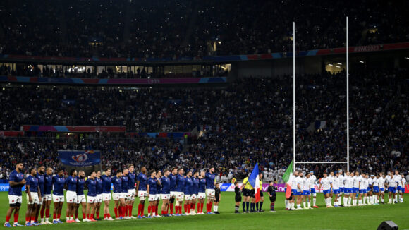 Le match France - Italie au Parc OL