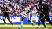 Mahamadou Diawara lors d'OL - Lorient