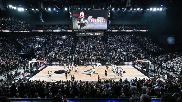 Inauguration de l'Arena lors d'ASVEL - Bayern Munich