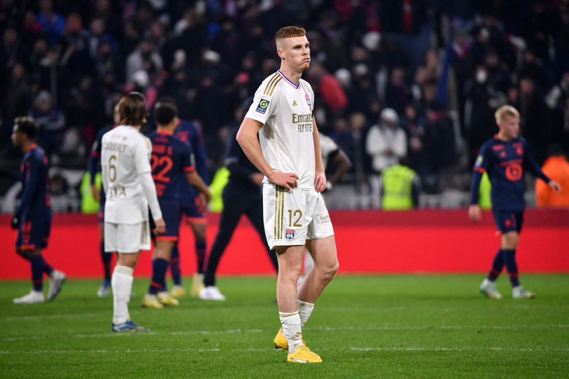 Jake O'Brien après la défaite de l'OL contre Lille (0-2)