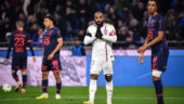 Alexandre Lacazette lors d'OL - Lille