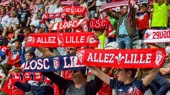 Les supporters de Lille
