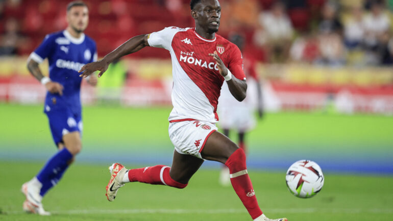 Folarin Balogun, attaquant de l'AS Monaco