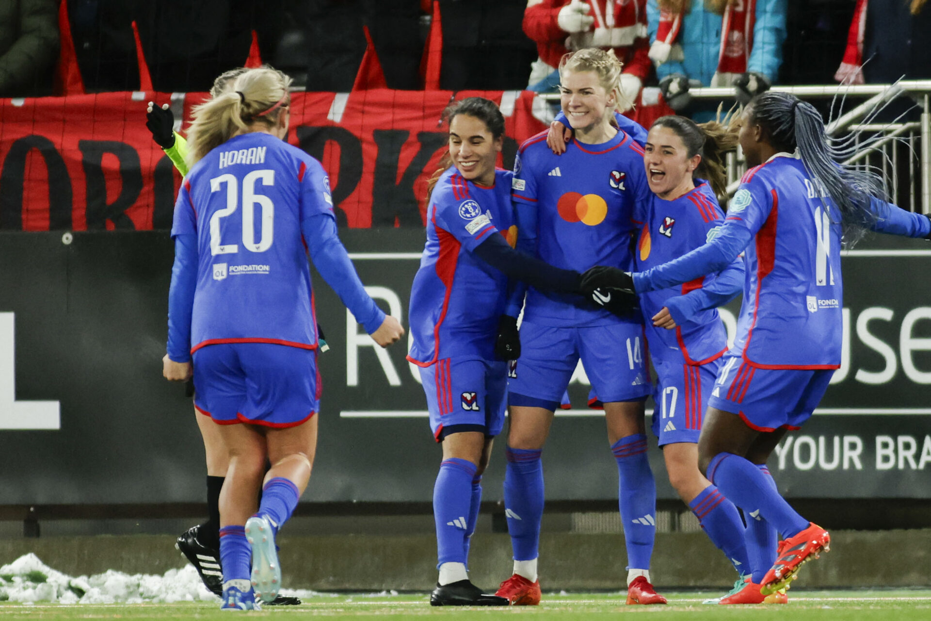 équipe féminine de l'olympique lyonnais