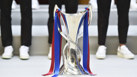 Le trophée de la Ligue des champions