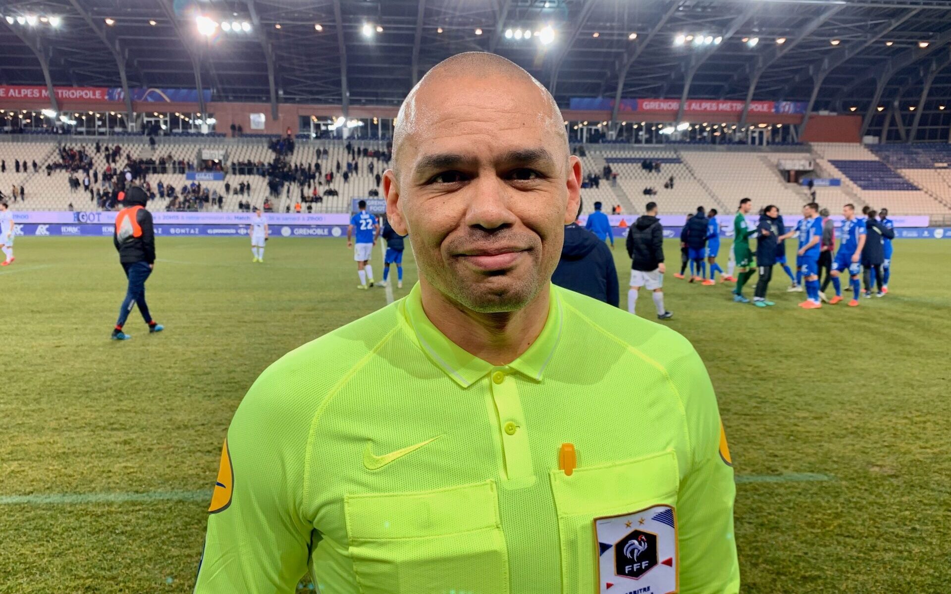 Gaël Angoula, arbitre de Ligue 1 et Ligue 2