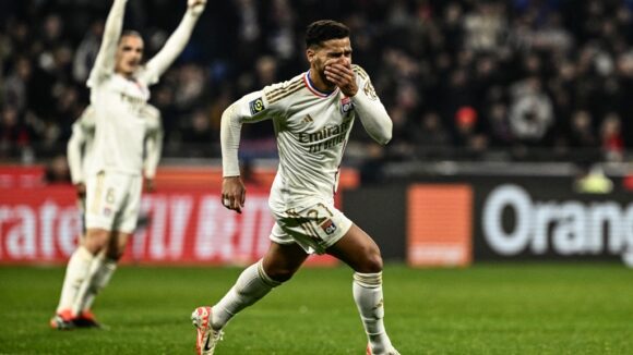 Le Brésilien de l'OL Henrique buteur face à Rennes