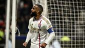 L'attaquant de l'OL, Alexandre Lacazette