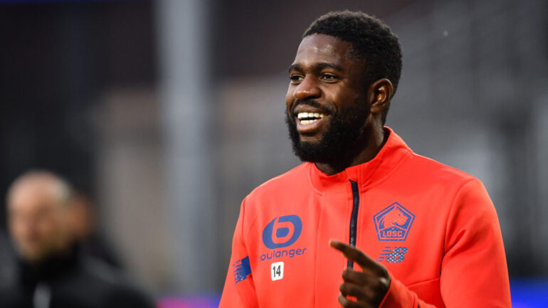 Samuel Umtiti, défenseur de Lille