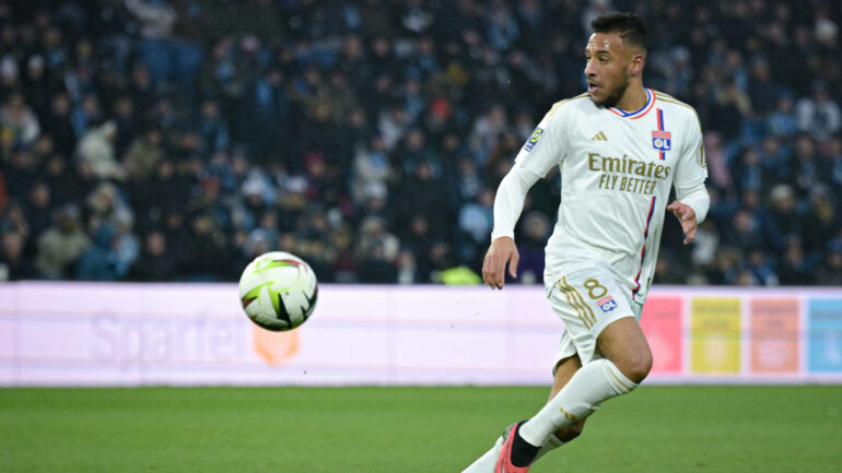 Corentin Tolisso lors de Le Havre - OL