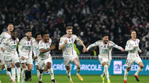 Les joueurs de l'OL en Coupe de France contre Strasbourg