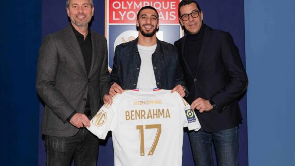 Saïd Benrahma, nouvel ailier de l'OL