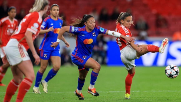 Selma Bacha (OL) contre Benfica