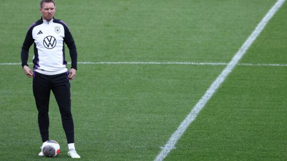 Julian Nagelsmann avant France - Allemagne au Parc OL