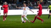 Sara Dabritz (OL) face à Fleury