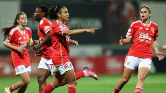 Les joueuses du Benfica Lisbonne